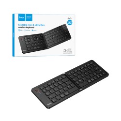 Teclado sem fios Dobrável Mini Hoco GM71 Proficient (Versão Inglesa) Preto